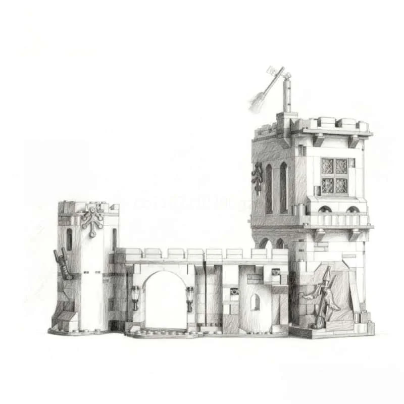 2025 فئة الطيران الجديدة القلعة بنة نموذج التجمع التكنولوجيا بنة سلسلة لعب الأطفال الكبار هدايا عيد الميلاد