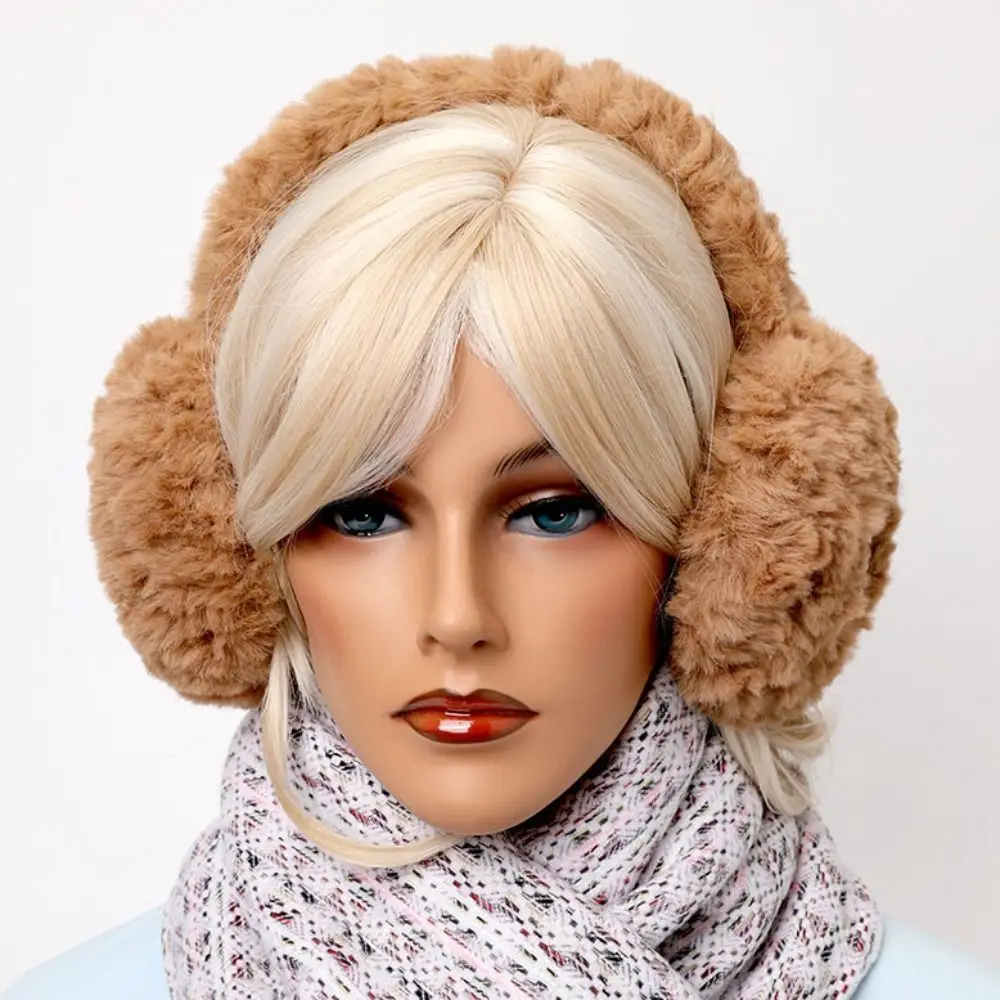 أزياء قابلة للطي الأذن دفئا سميكة لينة الشتاء الدافئة غطاء للأذنين الباردة حماية يندبروف غطاء الأذن النساء