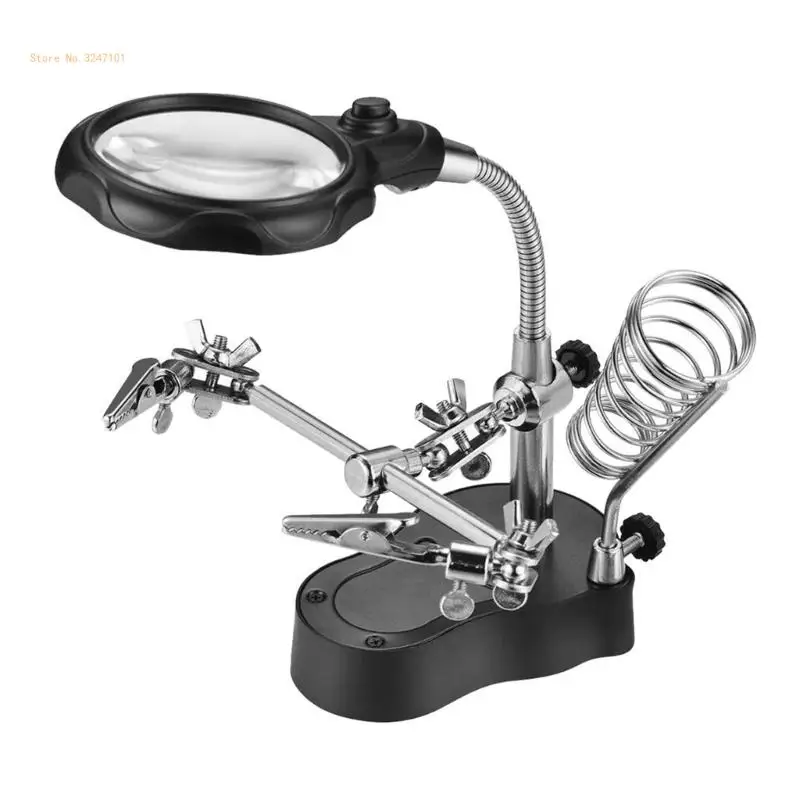 

Portable Lighted Glass for DIYer Enthusiasts&Electronics Technicians Dropship