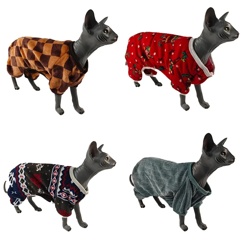 Adidog Clothes Autumn and Winter New Clothes Pet Small Medium Clothes Luxury Dog Puppy Chihuahua Pet Warm Four-Legged Sweater