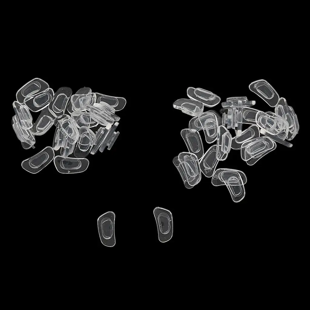 2 couleurs lunettes de soleil Silicone plaquettes nasales support poignée spécifications nez bifocal