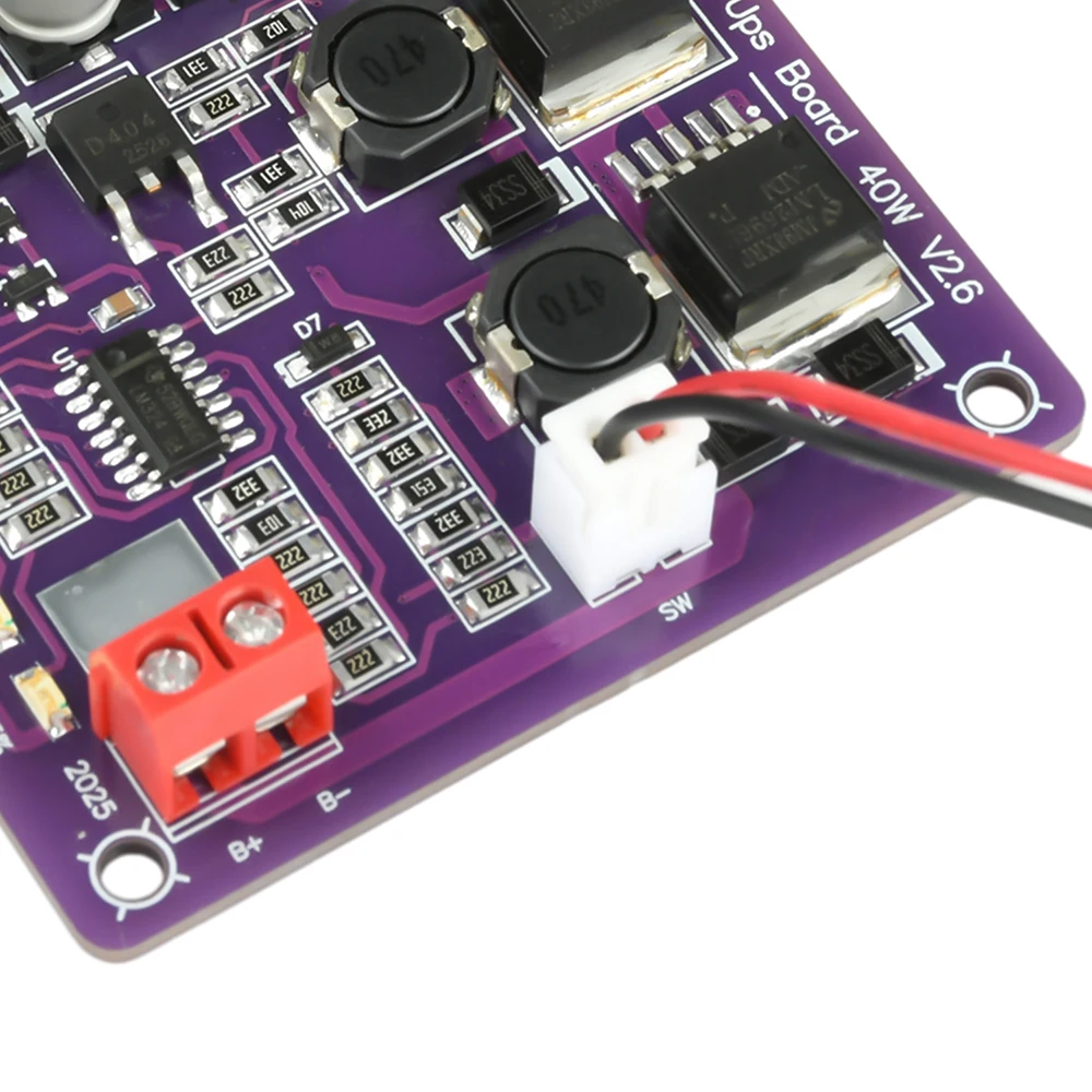 40W Mini-USB-Unterbrechungsfreies-Stromversorgungsmodul 11,1V UPS-Batterieladeplatine mit 4-Kanal-Ausgang für verschiedene Router-Setups – Detail 11