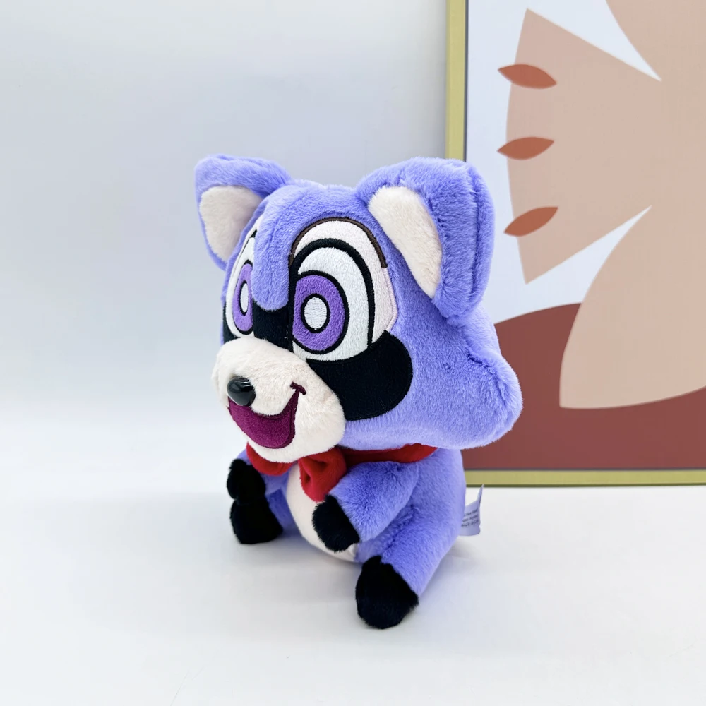 Indigo Park Purple Raccoon Cartoon And Anime Related Images, High-quality Stuffed Toys, Interior Decoration, Birthday Gifts