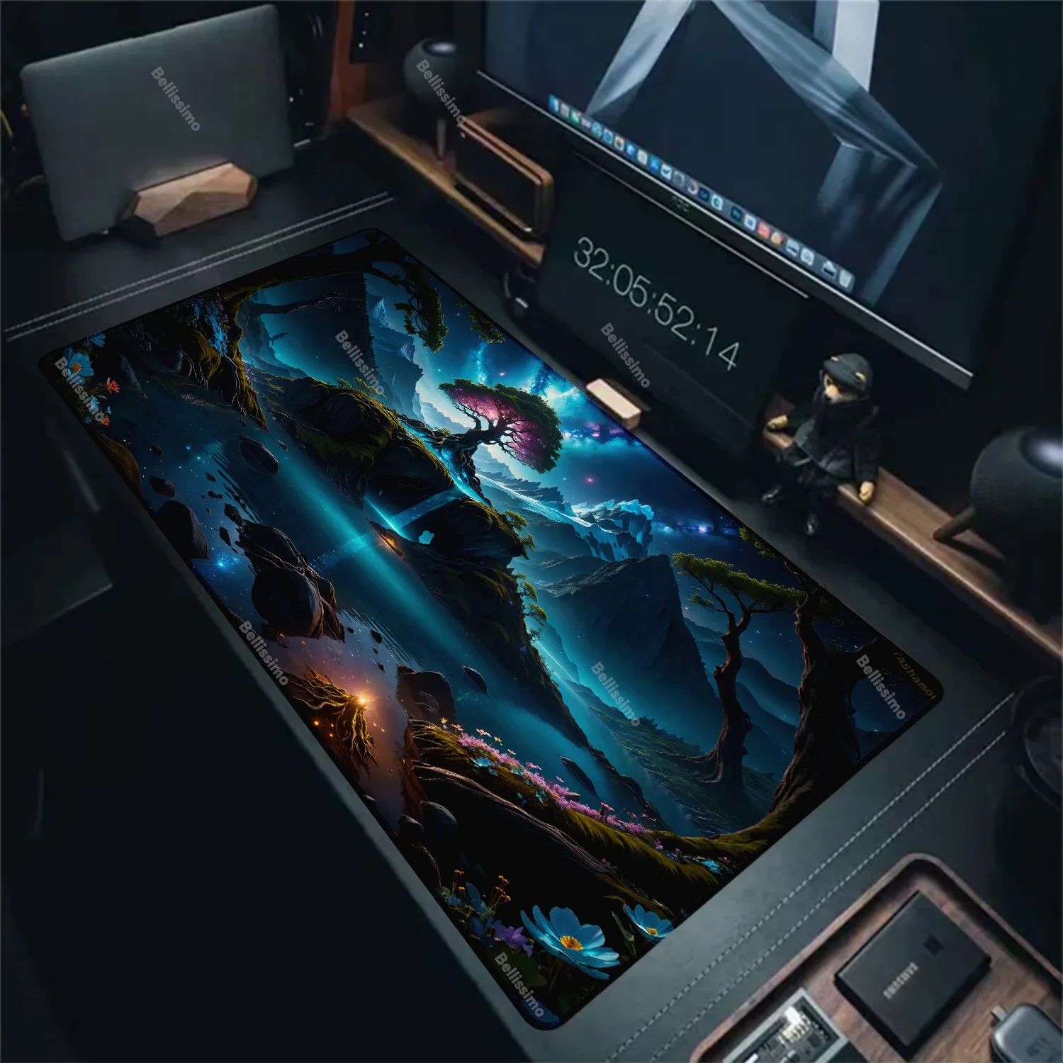 

Mouse Pad Forest Landscape Large Gaming Accessory Mousepad Gamer Rubber Company Computer Desk Mat Big Carpet Keyboard Mouse Mats