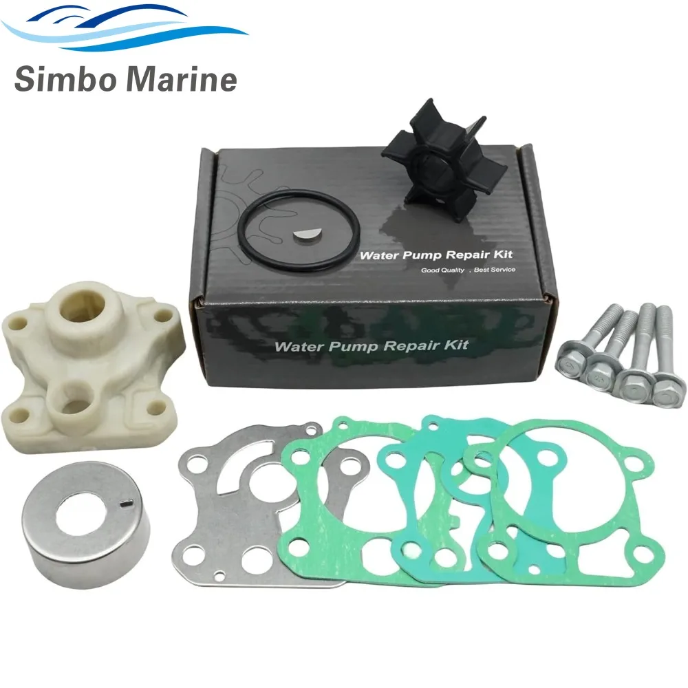 

Water Pump Impeller Kit with housing For Yamaha 2-Stroke 50 60 70HP Outboard 6H3-W0078-A0 6H3-W0078-00 6H3-W0078-01 18-3465
