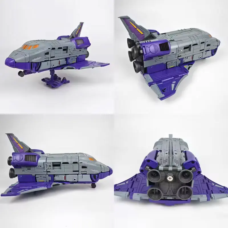 En STOCK transformación G1 DX9 D05 Astrotrain tren grande Chigurh DX9 Triplee/Changer Thomas figura de acción Robot juguete para regalo