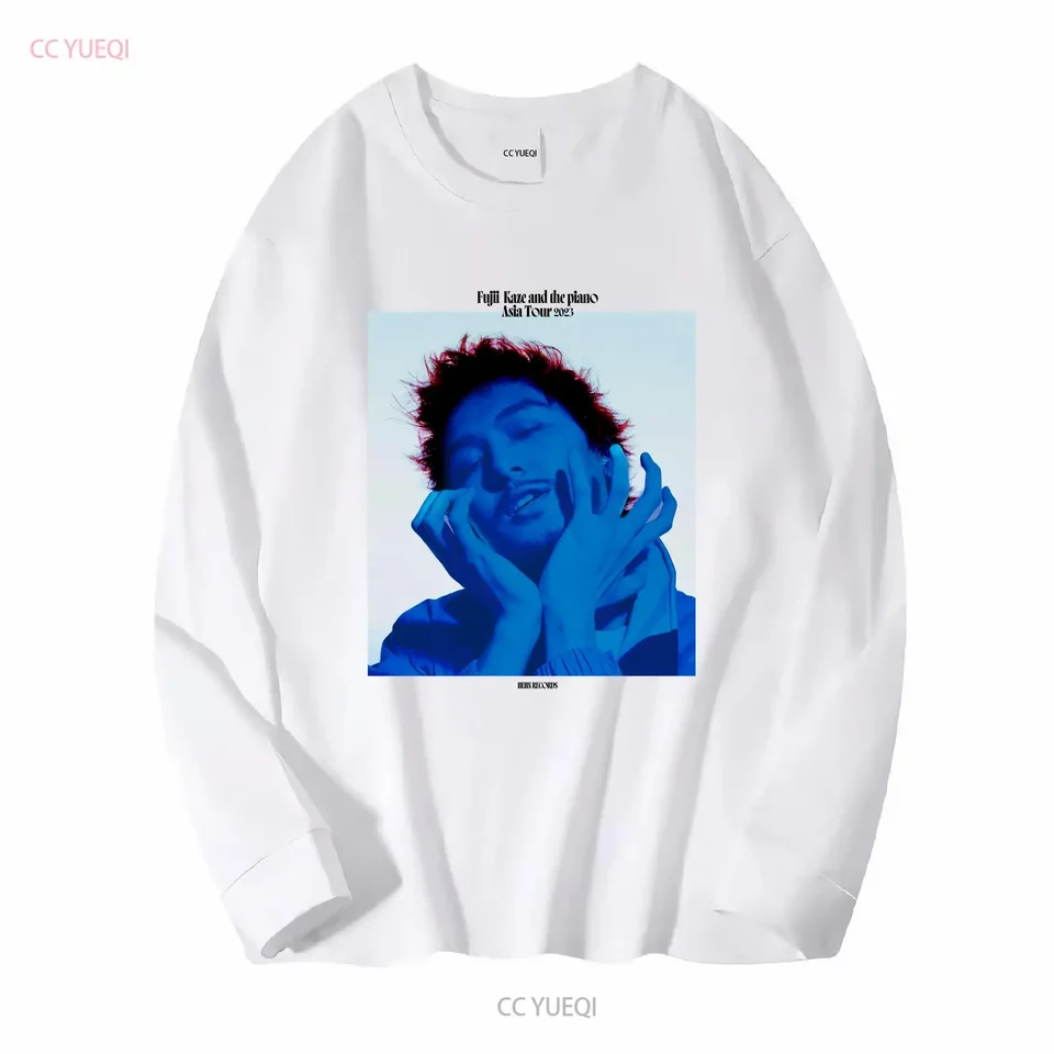T Shirt Fujii Kaze Blue White L Size And The Piano Asia Tour