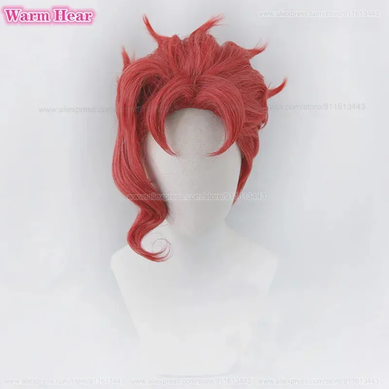 noriaki-kakyoin-sintetico-unissex-30cm-vermelho-cosplay-anime-peruca-com-brincos-cabelo-resistente-ao-calor-perucas-de-festa-de-halloween