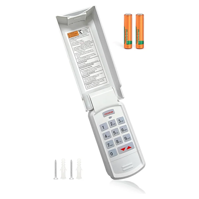 MLGB-Garage Door Opener Keypad Replacement, Suitable For All Switch Garage Door Openers,Suitable For Model GK-R/OKP-BX