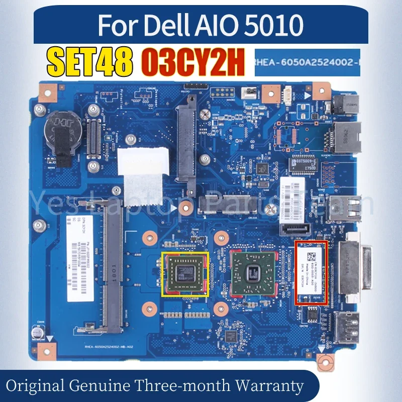 6050A2524002 For DELL OEM Wyse Thin Client 5010 Motherboard CN-03CY2H SET48 System Mainboard Tested