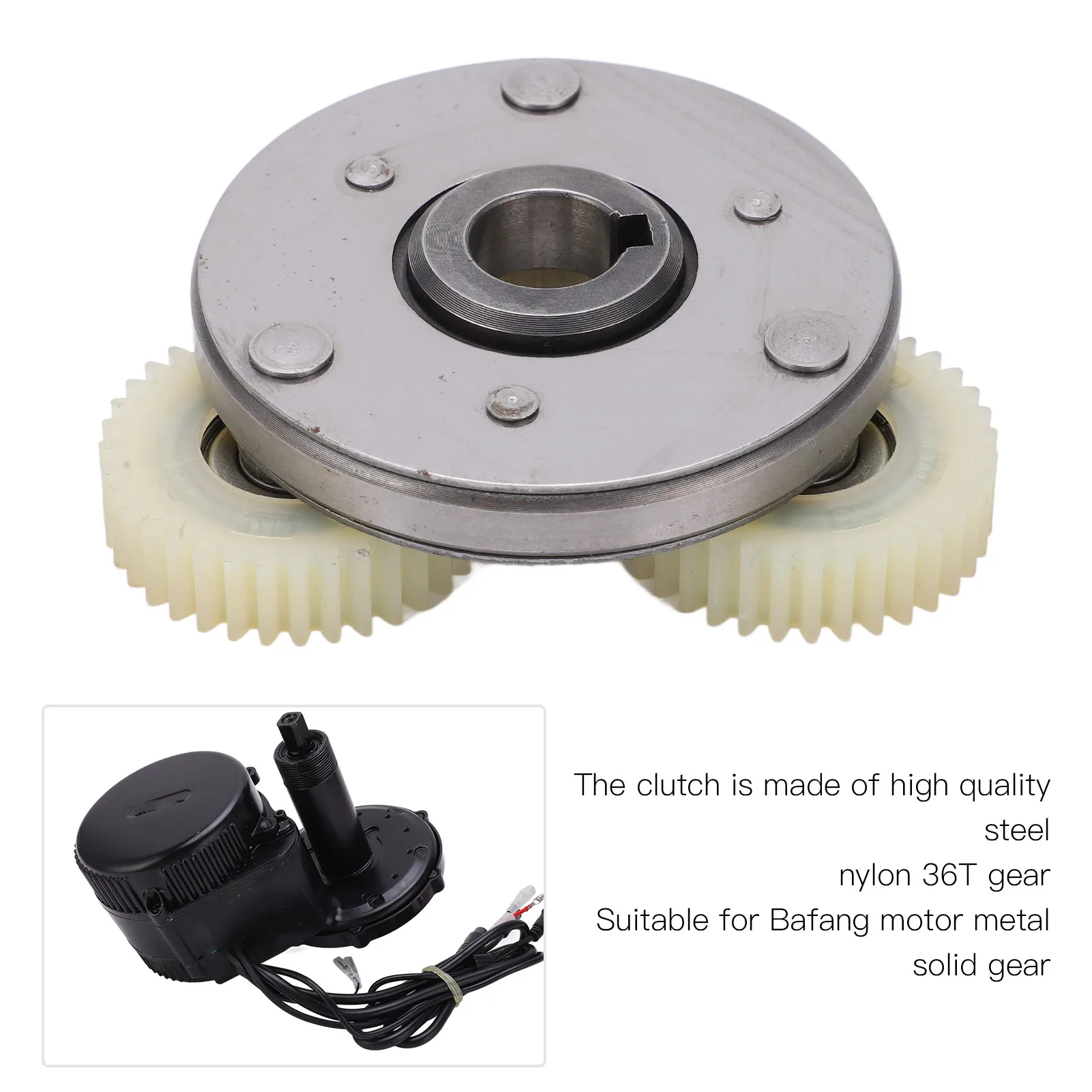 مجموعة تروس كهربائية 36T تروس نايلون ومجموعة 70 مم لمحرك Bafang 250 وات 350 وات طقم تروس نايلون متوسط المحرك #3