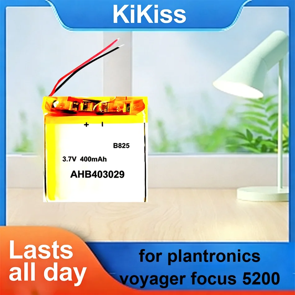 

Аккумулятор для Plantronics Voyager Focus 5200 AHB403029 (403029 2LINE) AHB403029 (2LINE) LSSP480934AE (480834 2 кабеля)