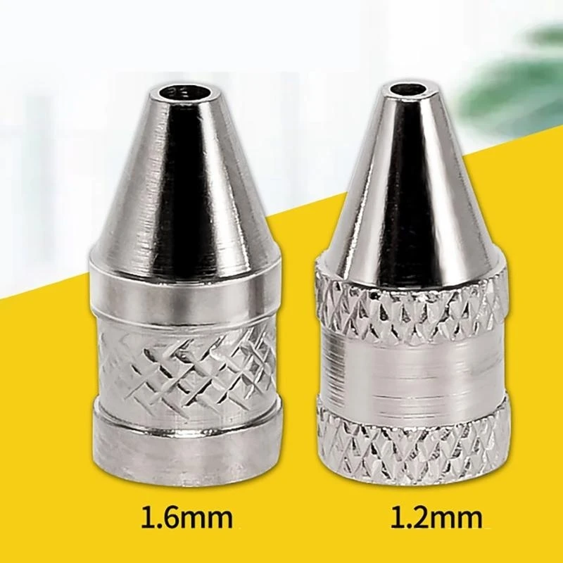 

G6KF 5pcs 1,6 мм/1,2 мм паяльная сварочная сварка железного наконечника для всасывающего насадку для электрической вакуумной