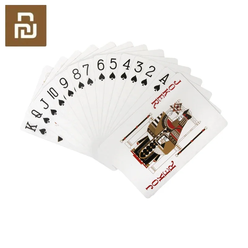 New Xiaom Playing Cards Poker Game Poker Set Plastic Magic Card Waterproof Cards Magic Board Smart Games 57*87mm Cards