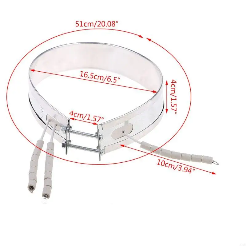 U0DE 165 mm cienki grzejny 220 V 750 do urządzeń elektrycznych gospodarstwa domowego Nowość