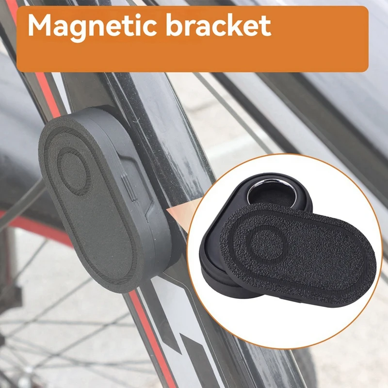 N15R-For Smarttag 2 Magnetic Bracket Protective Shell Cover Bicycle Anti-Theft Motorcycle Buckle Accessorie Positioning Car