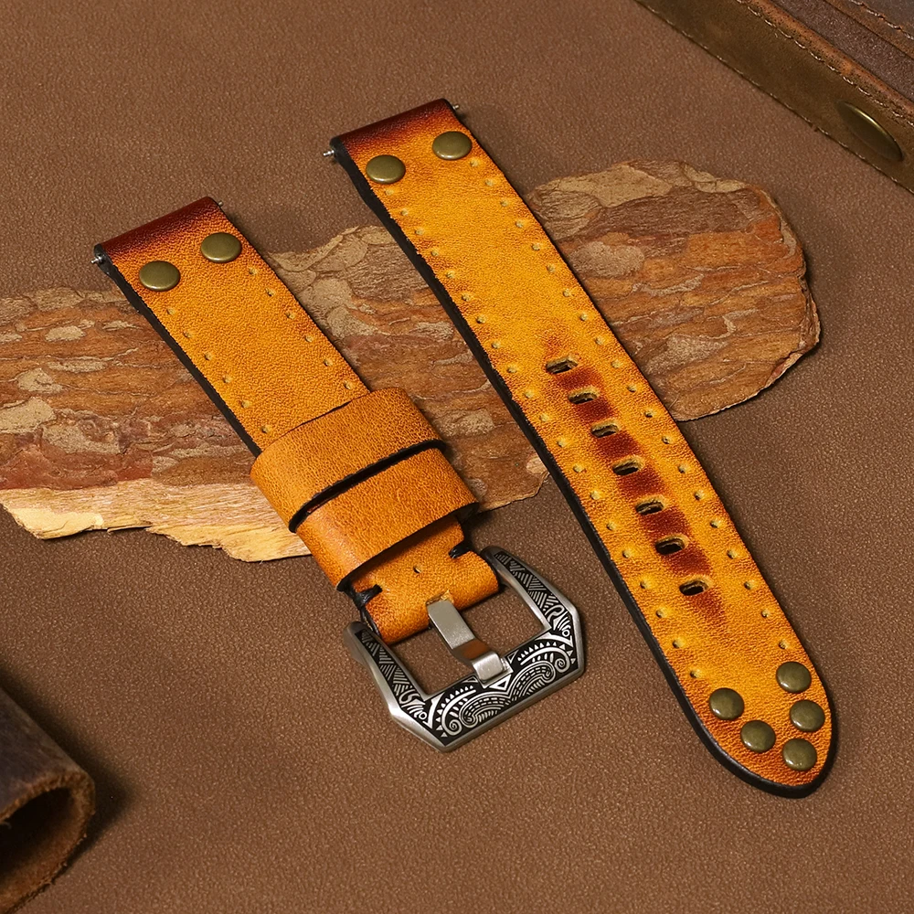 Vintage Genuine Lea… - image