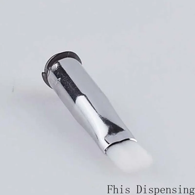 Pack of 10 4mm Flat Mouth Brush 16G Needle Diamete for Dispensing Glue