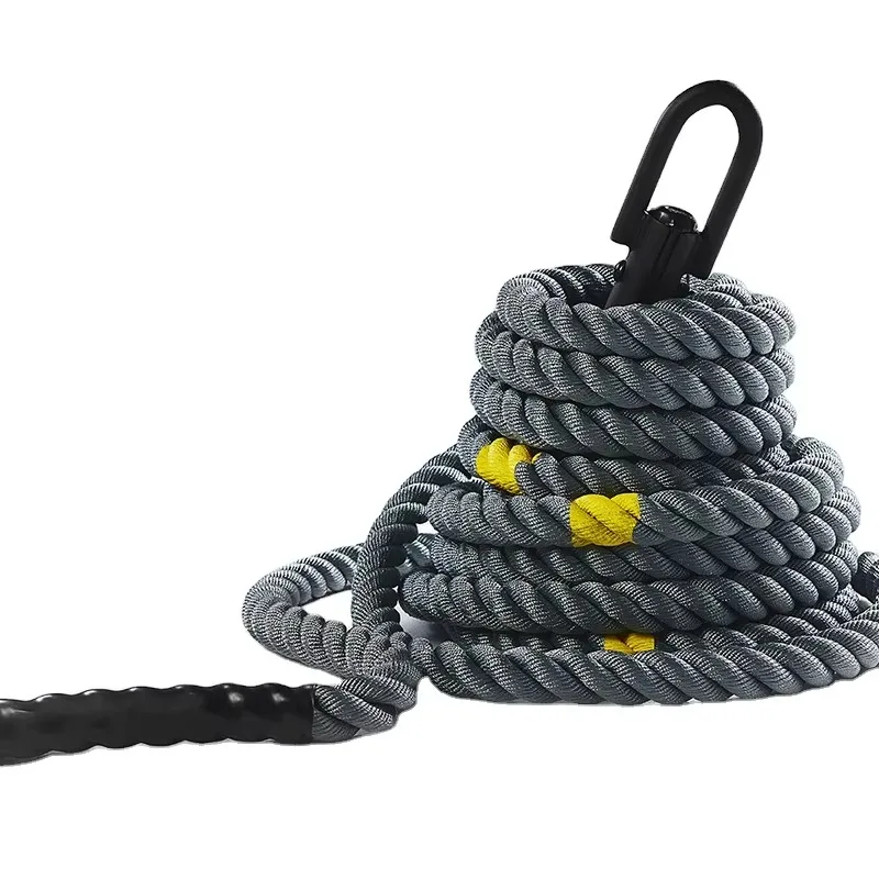 

Gym factory manufacturing wholesale competition power rope non-slip power battle rope
