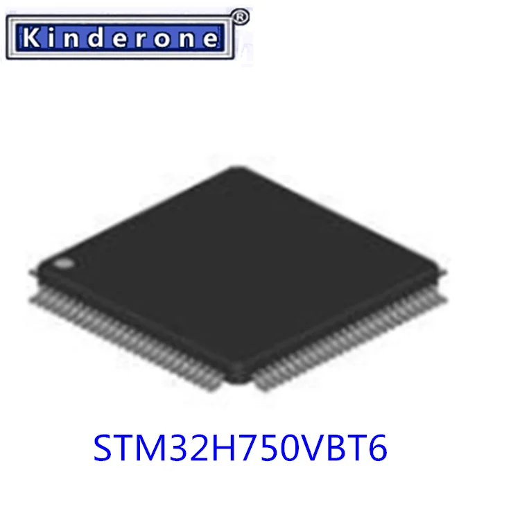 1PCS  ST MCU STM32H750VBT6 STM32H750IBK6 STM32H750XBH6 STM32H7B0VBT6 LQFP-100 BGA176 In Stock IC NEW