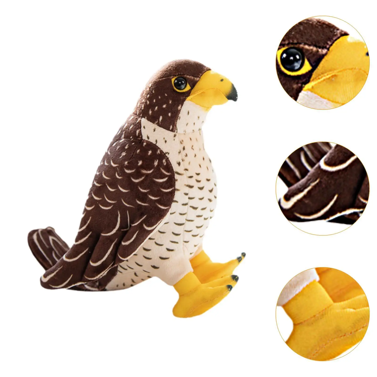 لعبة النسر القطيفة على شكل حيوان، ديكور منزلي لطيف، لعبة مريحة من القطيفة، لعبة محبوبة للعائلة والأطفال والأولاد والبنات هدية #5