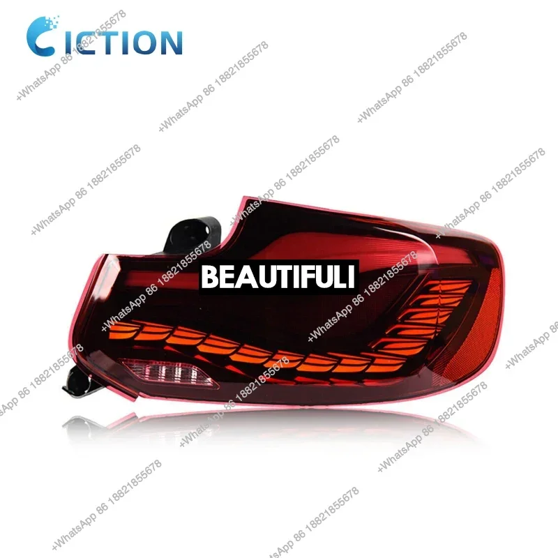 Car Accessories LED GTS Sequential Tail Lights For 2 Series 2014-2021 F22 M2 Rear Lamps Plug And Play DRL Signal Automotive