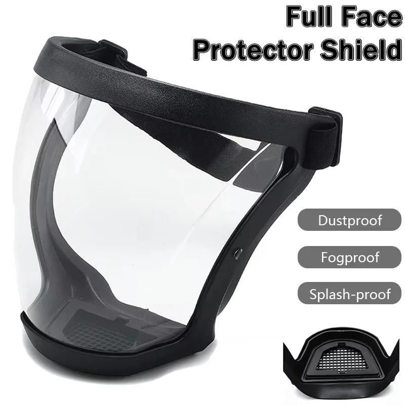Dust Proof Protective Mask HD Safety Glasses Protection Protective Mask For Electric Welding Safety Dustproof Protection Cover