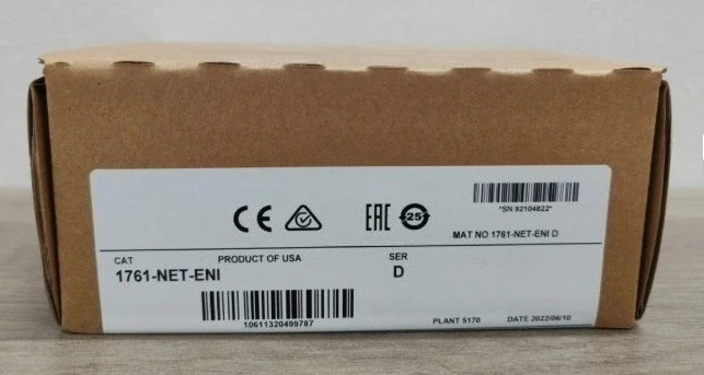 

Абсолютно новый коммуникационный адаптер 1761-NET-ENI (1761 NET ENI), 1 шт., в наличии, быстрая доставка