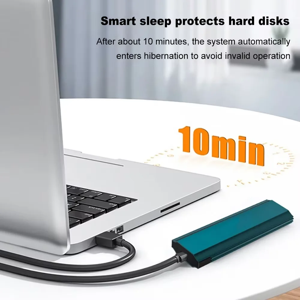 Caja M2 SSD M.2 NVMe a USB C 3,2 Gen2 20Gbps NVMe PCIe SSD carcasa 6Gbps NGFF SATA carcasa externa compatible con teclas M y B & M