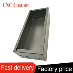OEM Customize Service Equipment Sheet Metal Box Shell Casing Made from Aluminum Stainless Steel Alloy