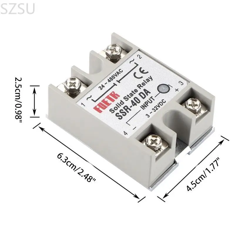 SZSU Heated Bed Printer Heat-bed Pad Silicone Heater & for Voron V0 Printer 100W 220V 100X100mm/3.9x3.9in
