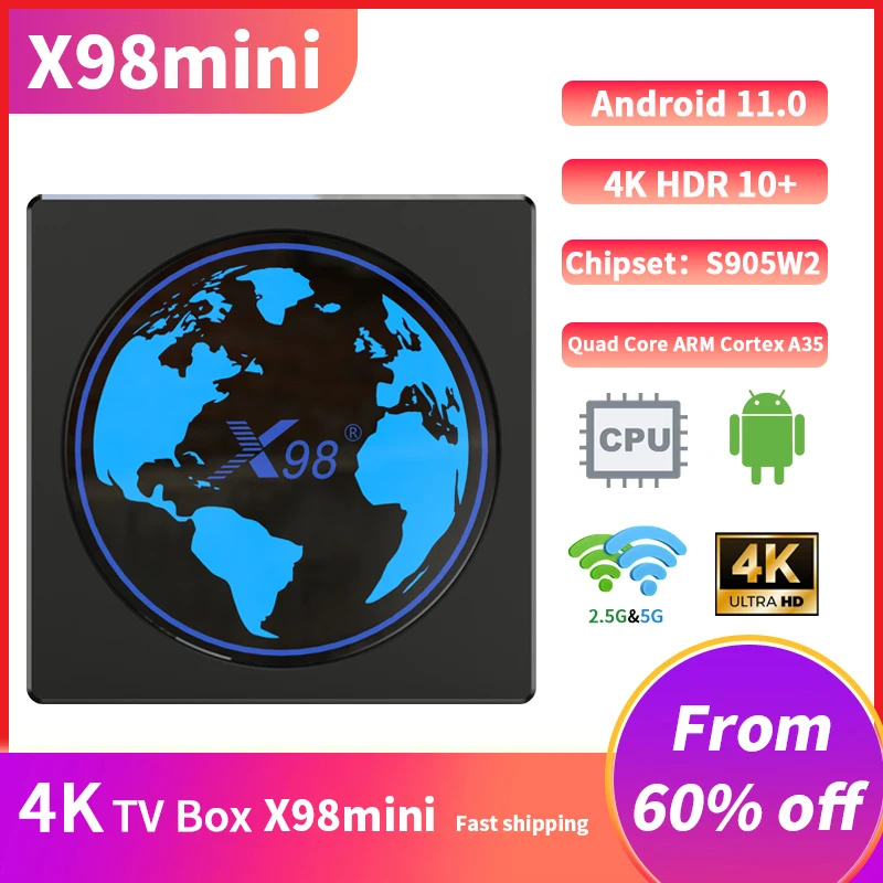 Smart Tv Box X98 Mi…