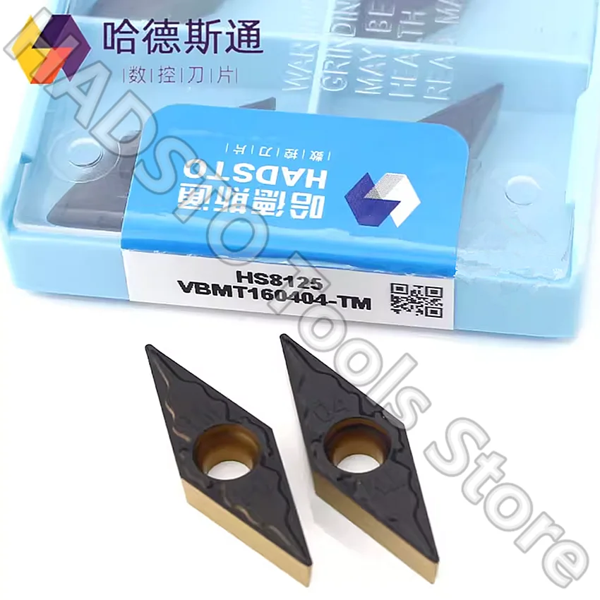 VBMT160404-TM HS8125/VBMT160408-TM HS8125/VBMT160412-TM HS8125 VBMT331 VBMT332 VBMT333 HADSTO CNC carbide inserts Turning insert