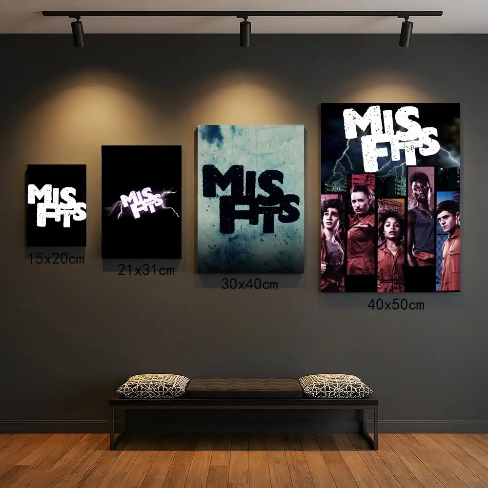 tv series M-Misfits-S Painting Calligraphy Boho Botanical Decor for Living Room  Elegant Home Style