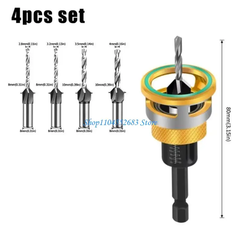 Y6GD Countersink Bohrer Bits Einstellbar
