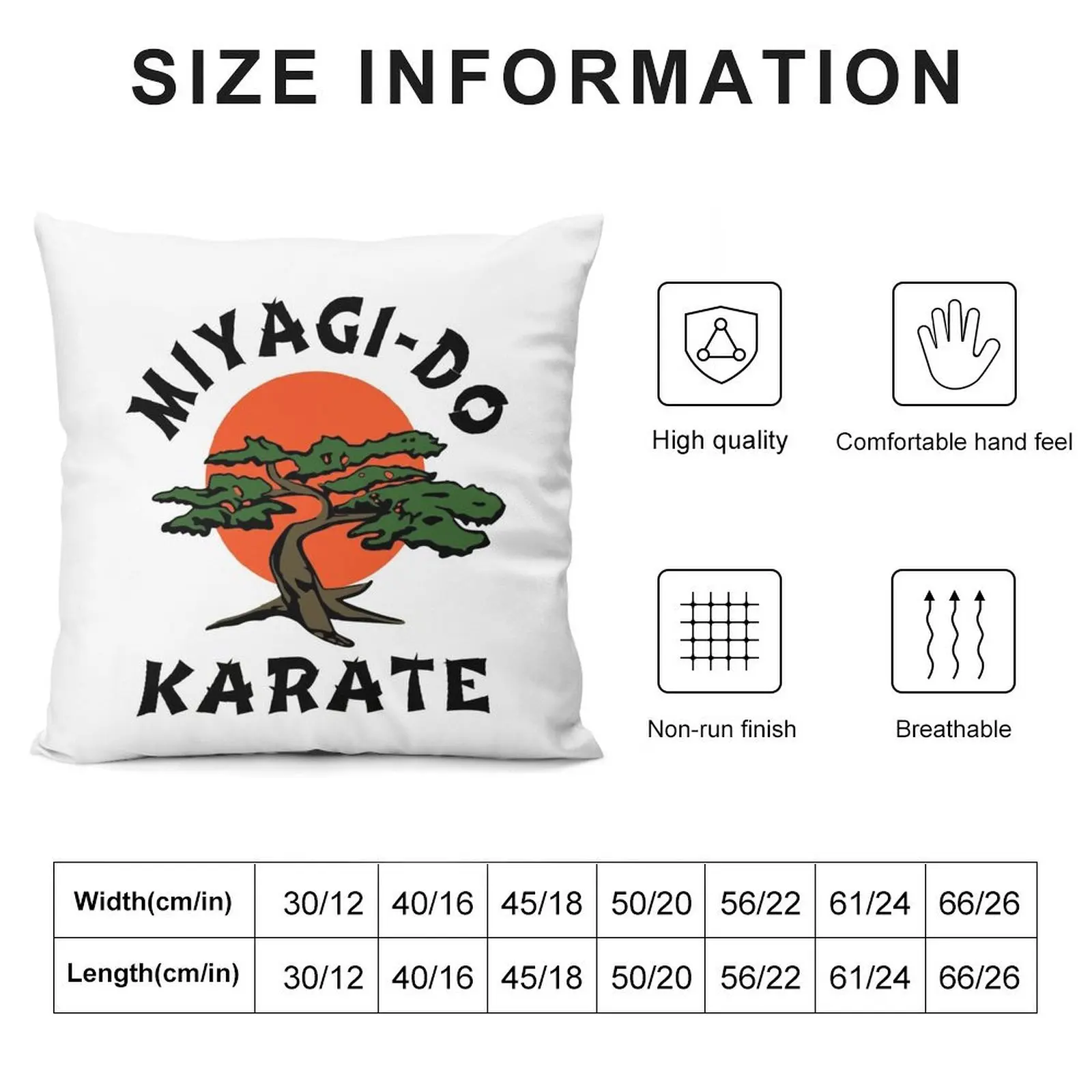 Miyagi Do - HD Graphic - Professionally Designed Throw Pillow pillow cover luxury Bed pillowcases pillow