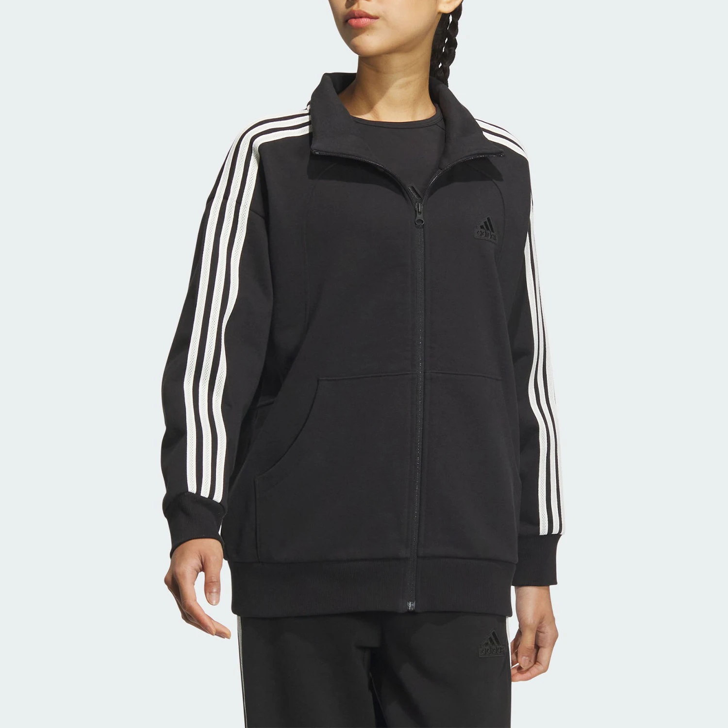 

Adidas genuine 3-STRIPES KNIT Women's Sport Casual Jacket JN0759