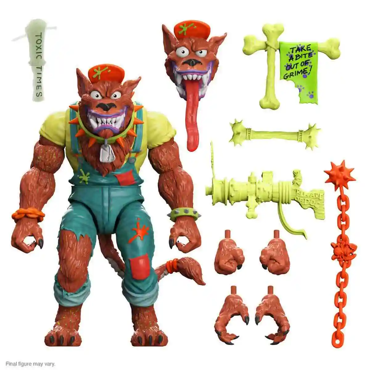 16cm Action Figure Super7 Poison Man Wave 3 Poison Devil Waste Dog Fallout Ranger Hand Collection Desktop Display Model Toy Gift