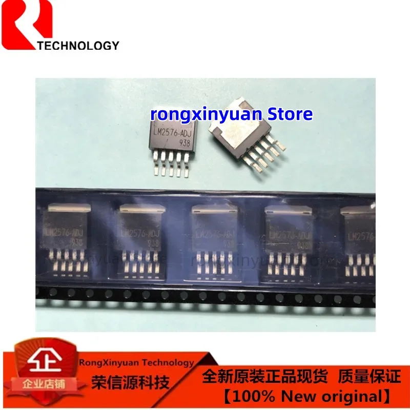 

5Pcs/lot LM2576R-ADJ LM2576R TO263-5 LM2576-ADJ LM2576 3A, 52kHz, Step-Down Switching Regulator 100% New original