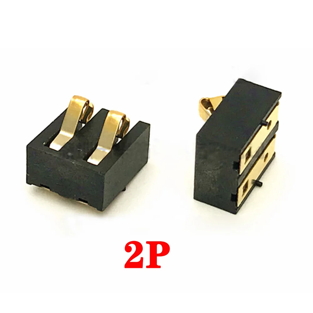 5pcs Gold-plated Shrapnel Battery Connector BC-42 2P 3P 4P 5P 6P Charging Seat 4.2mm Pitch Conductive Seat Power Connector