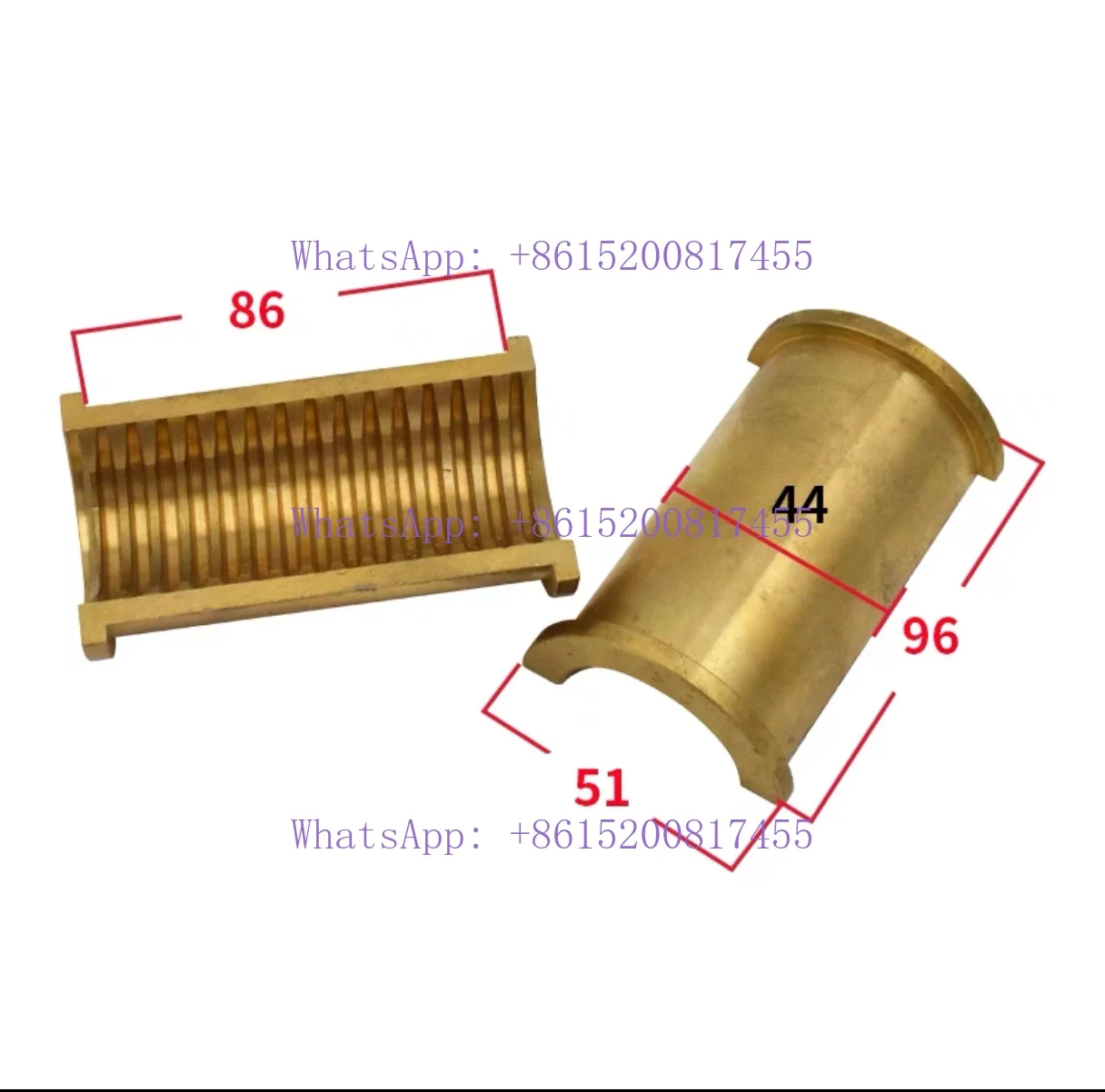 C6132A1 6140 Lathe Accessories Slip Box Opening and Closing Nut Copper Three Rings South South China Sea Yuening