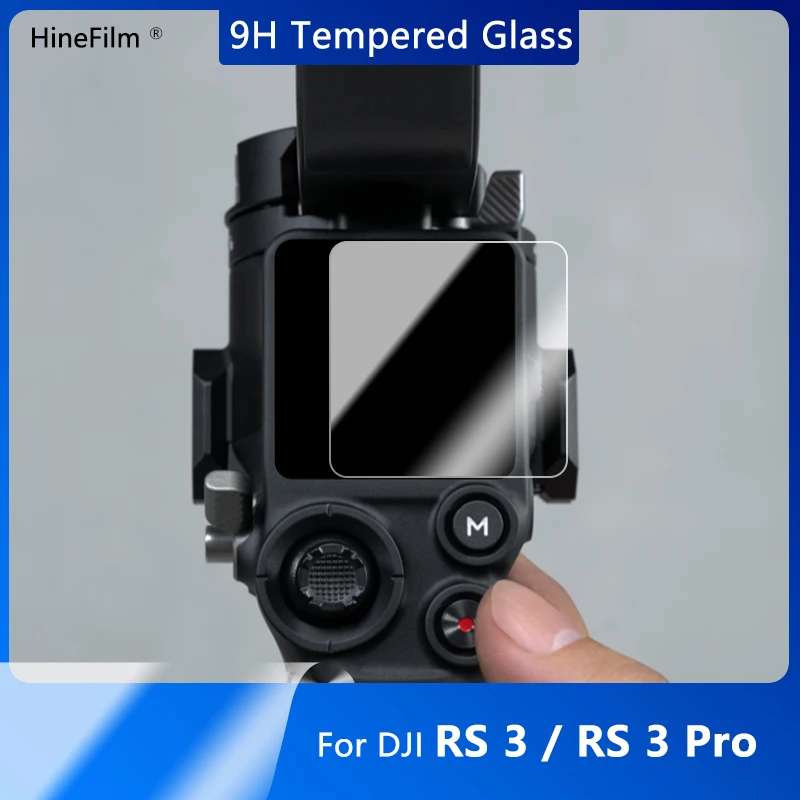 DJI RS3 Gimbal Tempered Glass Protective Self-adhesive Glass for DJI Ronin RS3 Stabilizer LCD Screen Protector Guard Cover