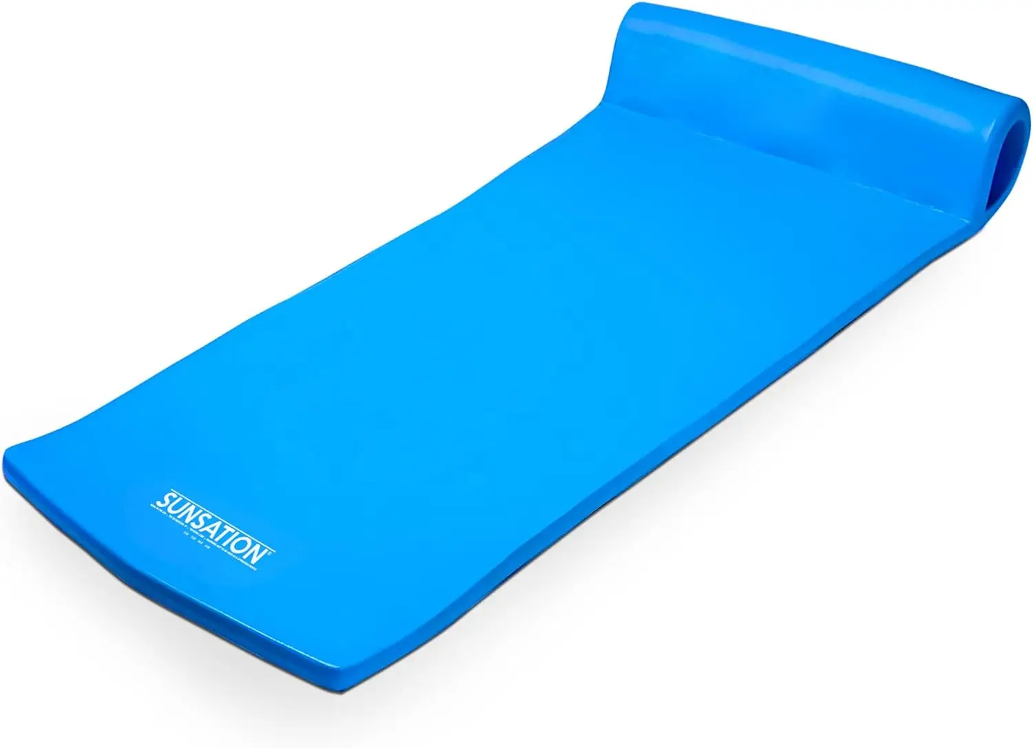 

Sunsation Thick Foam Pool Float Lounger w/Headrest for Lounging & Sunbathing in Swimming Pools, Beaches & Lakes