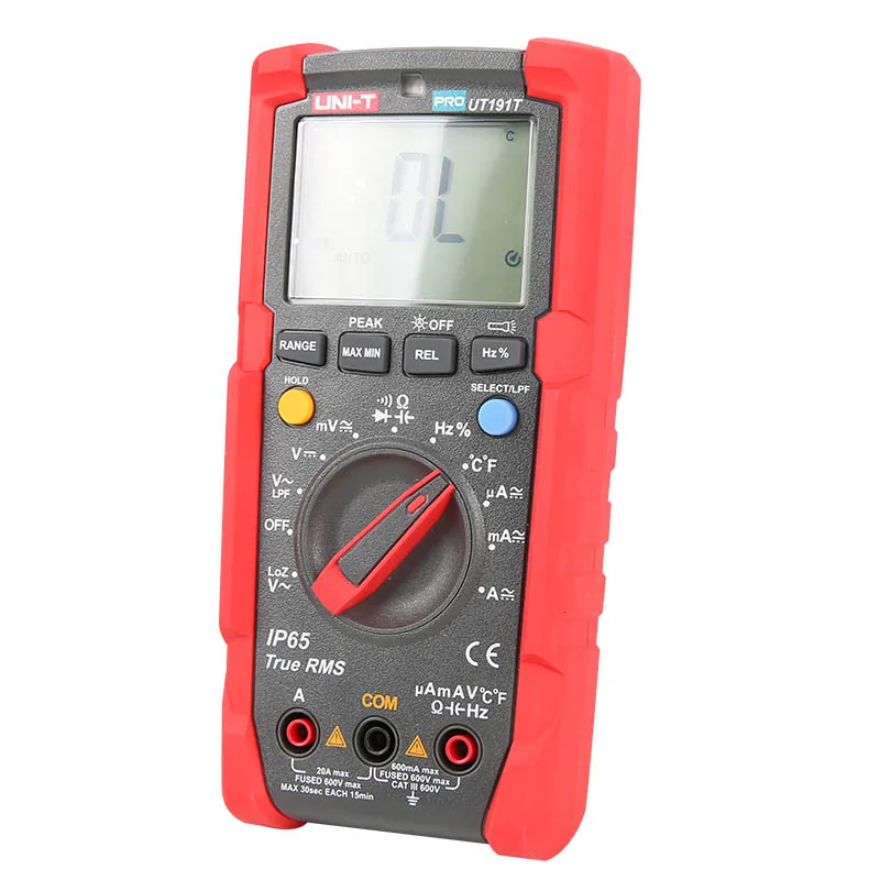 

UNI-T Multimeter UT191T LCD Automotive Handheld Multimeter AC/DC Voltmeter Tester Multi-Meter With DWELL RPM Multimetro Unit