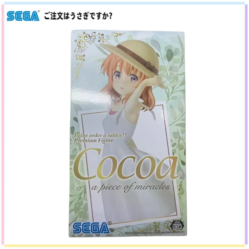 

В наличии Оригинальная 100% подлинная фигурка Sega Is The Order A Rabbi Hoto Kokoa, аниме-мерч, модель, статуэтка, украшение
