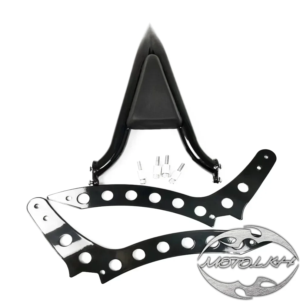 Motorcycle Passenger Sissy Bar Backrest For Indian Scout Bobber 2018-2024 Luggage rack