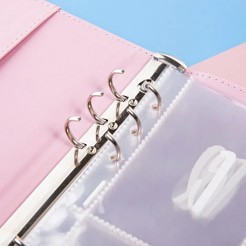 100 Days Challenge Money Saving Envelope Budget Book Binder File Folder Data Book Students Stationery Office Storage Booklet - view 6