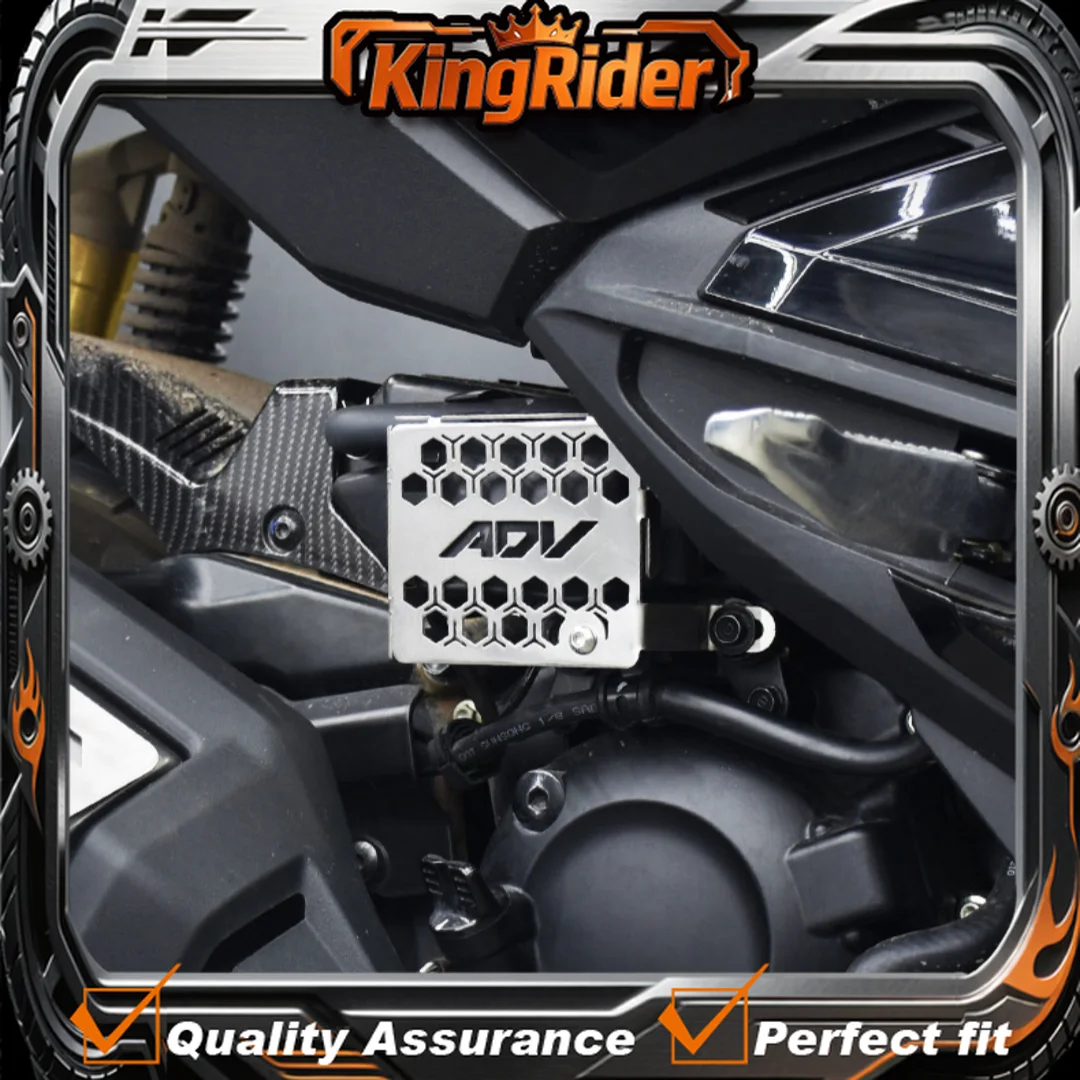 

For ADV350 motorcycle, right side high voltage pack protective cover, stainless steel ignition coil decorative guard