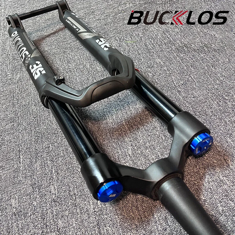 

BUCKLOS 27,5 "29 дюймов XC/MTB велосипедная подвесная вилка 15*110 мм дисковый тормоз велосипедные пневматические подвесные вилки 160 мм дорожные велосипедные вилки AM DH