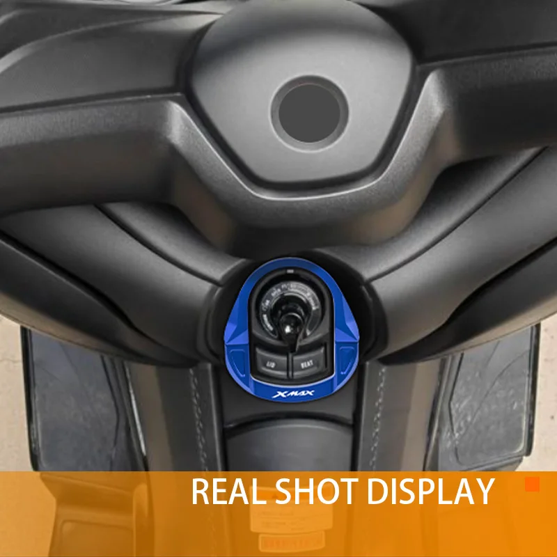 Motorcycle Accessories Electric Door Lock Trim Cover Door Striker Lgnition Switch For XMAX300 XMAX 300 X-MAX 2023 2024